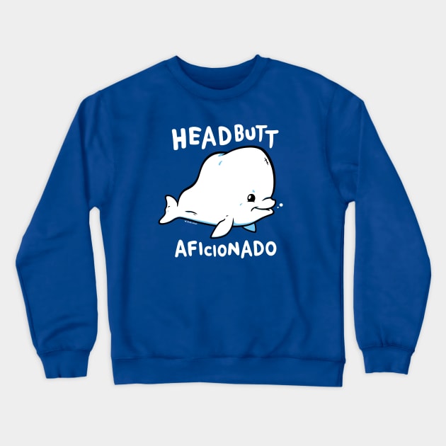 Headbutt Aficionado Crewneck Sweatshirt by wloem